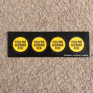 Supreme sticker